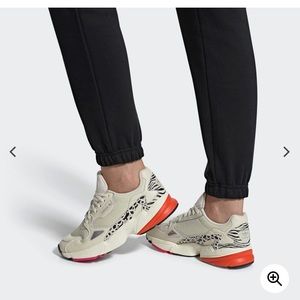 Falcon animal print sneakers